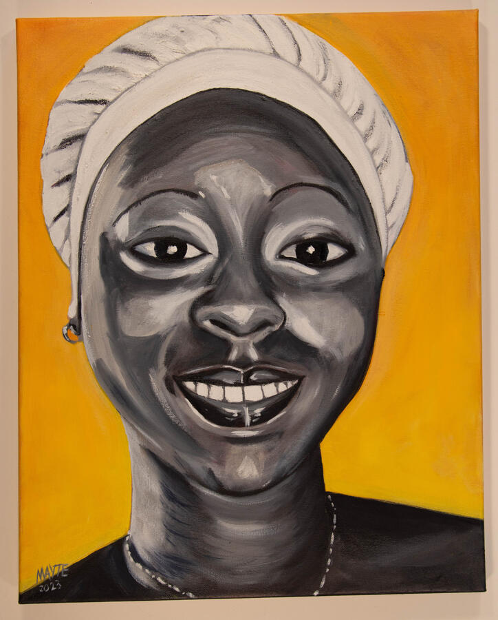 Ima, 2023. Oil, 16” x 20”.